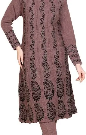 Grand Line Women’s Warm Kurta Palazzo Suit Set